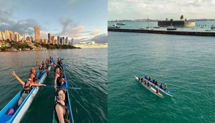 Atividades de Canoagem Durante as Férias de Julho em Salvador
