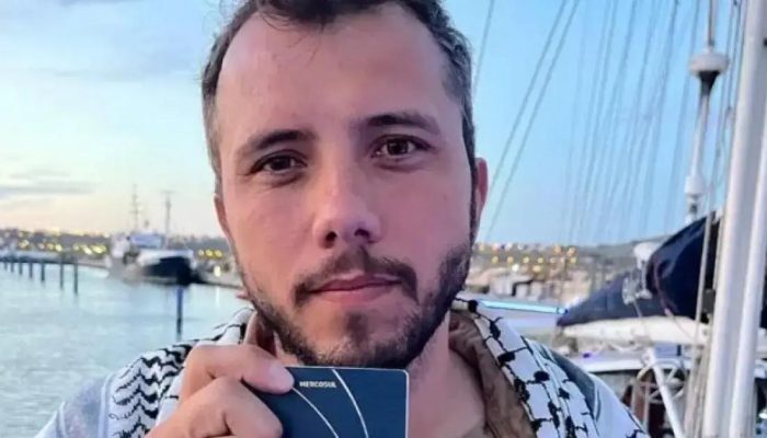 Ativista brasileiro em cela solitária por deportação em Israel