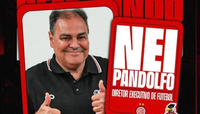 Atlético de Alagoinhas contrata Nei Pandolfo como diretor executivo de futebol