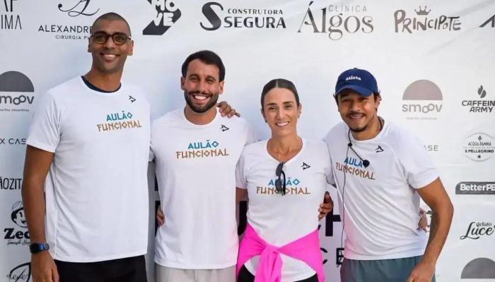 Aulão funcional anima convidados no Principote Beach Lounge