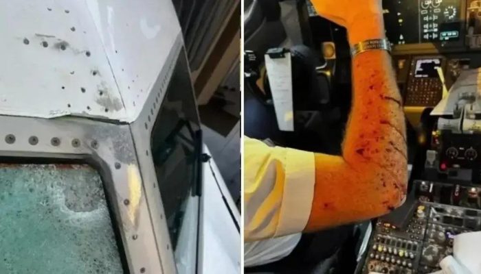 Avião da United Airlines faz pouso de emergência após colisão com objeto