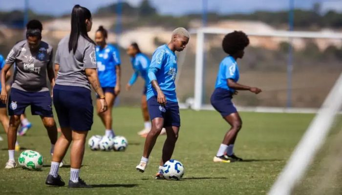 Bahia Feminino estreia no Baianão com entrada gratuita para torcida no CT
