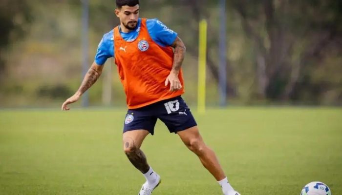 Bahia intensifica treinos após retorno de Cauly sob comando de Ceni