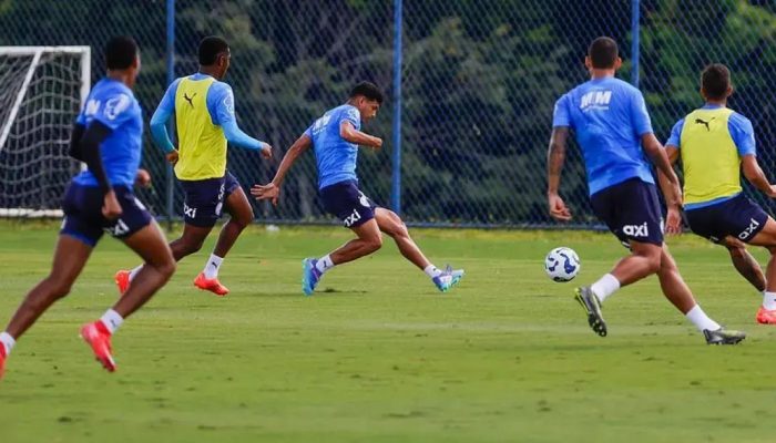 Bahia realiza penúltimo treino com bola antes do Red Bull Bragantino