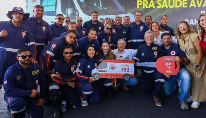Bahia recebe 25 novas ambulâncias do SAMU 192 em investimento do governo