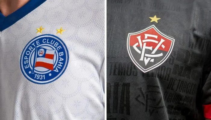 Bahia retira estrela do escudo do Vitória antes do Ba-Vi