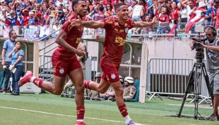 Bahia vence Santos por 2 a 0 com golaço de Juba e show de Everton Ribeiro