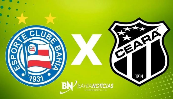 Bahia x Ceará: escalações, horário e onde assistir à semifinal da Copa do Nordeste