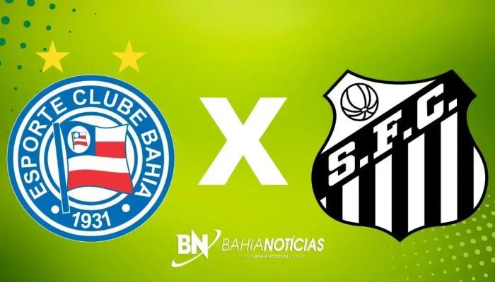 Bahia x Santos: prováveis escalações, horário e onde assistir ao vivo