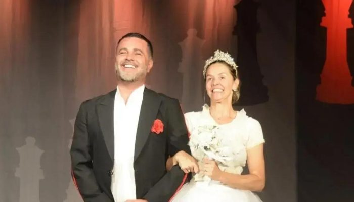 Bianca Rinaldi e Rodrigo Phavanello em comédia no Teatro Jorge Amado