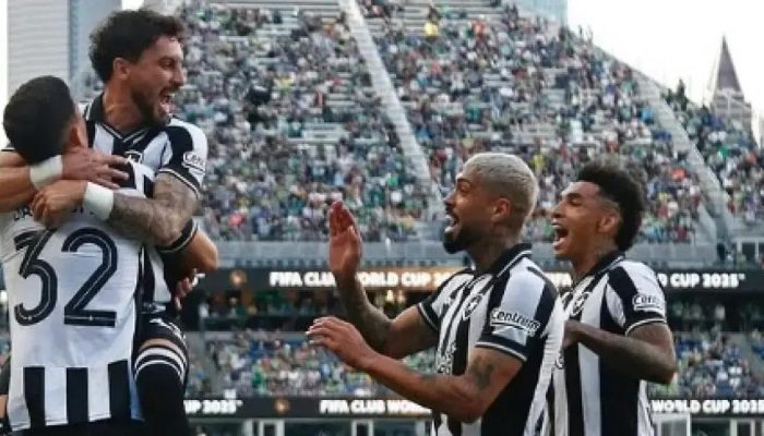 Botafogo conquista R$ 11 milhões em sua estreia na Copa do Mundo de Clubes