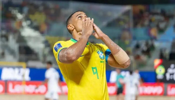 Brasil estreia com vitória na Copa do Mundo de Beach Soccer em 2025
