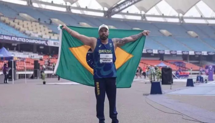 Brasil lidera quadro de medalhas no Mundial de Atletismo Paralímpico