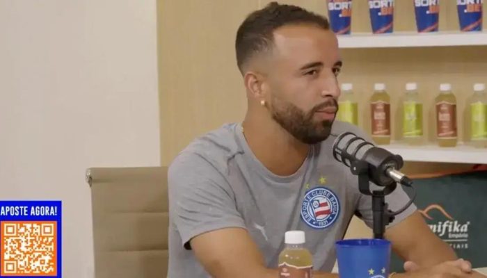 Caio Alexandre fala sobre a conexão com a torcida do Bahia