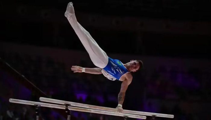 Caio Souza conquista 9º lugar no Mundial de Ginástica Artística em Jacarta