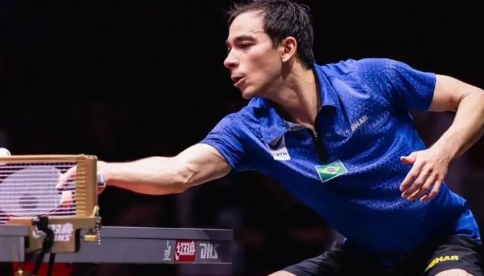 Calderano brilha e garante o primeiro pódio brasileiro no Mundial de Tênis de Mesa