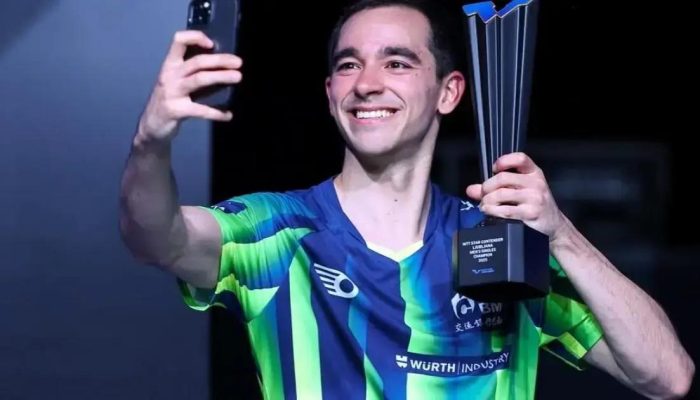 Calderano vence Felix Lebrun e conquista bicampeonato do Star Contender