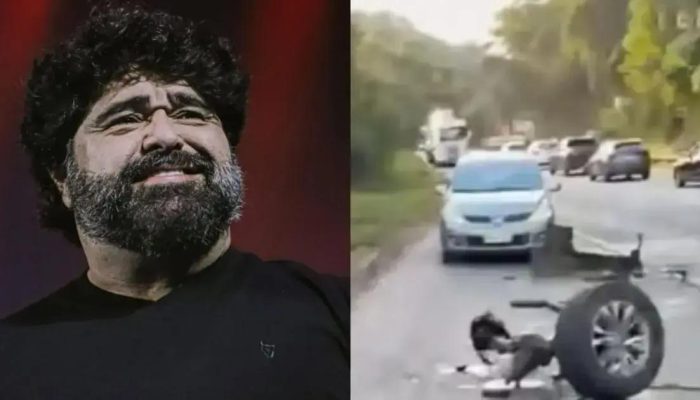 Cantor Fabiano Menotti sofre acidente de carro em Minas Gerais