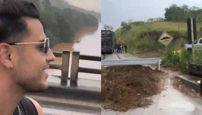 Cantor Kevi Jonny desvia de bloqueio para chegar a show na Bahia