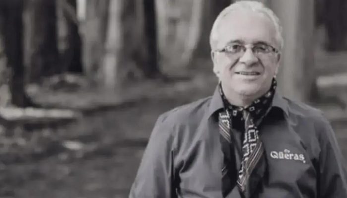 Cantor Qüerinha morre repentinamente em apresentação no Sul