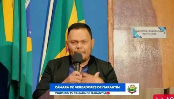 Carlos Alberto é escolhido líder da oposição na Câmara de Itarantim