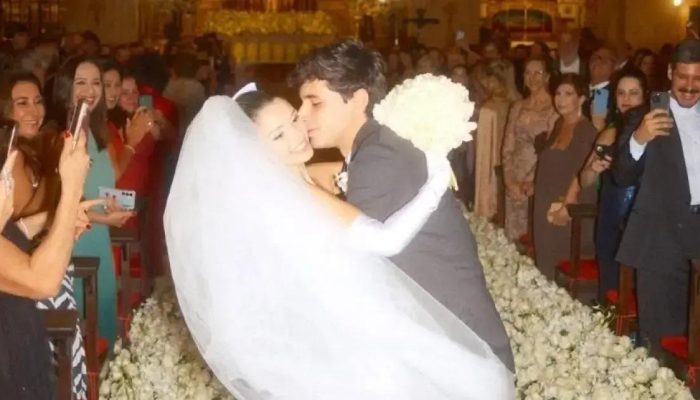 Catarina Tourinho e Luiz Felipe Dardis celebram casamento em Salvador