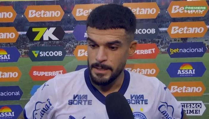 Cauly comenta dificuldade após derrota do Bahia para o Flamengo