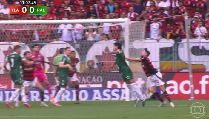 CBF divulga áudios do VAR em lances polêmicos de Flamengo x Palmeiras