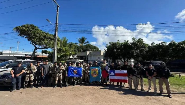 Cinco mortos e armas apreendidas em operação policial em Porto Seguro
