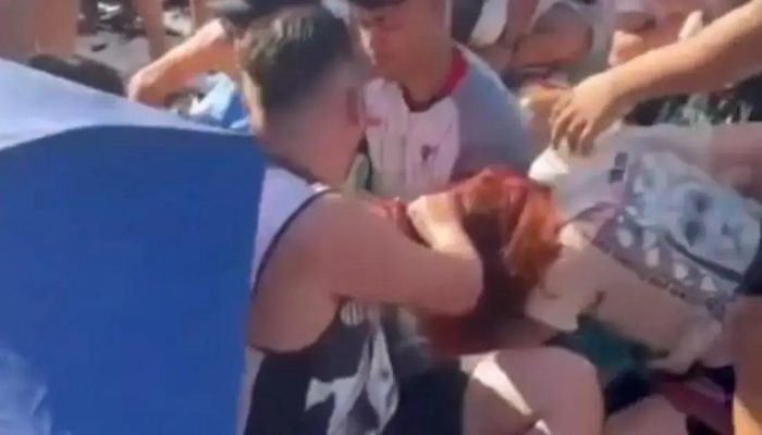 Confusão em Copacabana marca espera por show de Lady Gaga