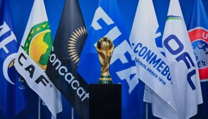 Conmebol quer aumentar o número de seleções na Copa de 2030 para 64
