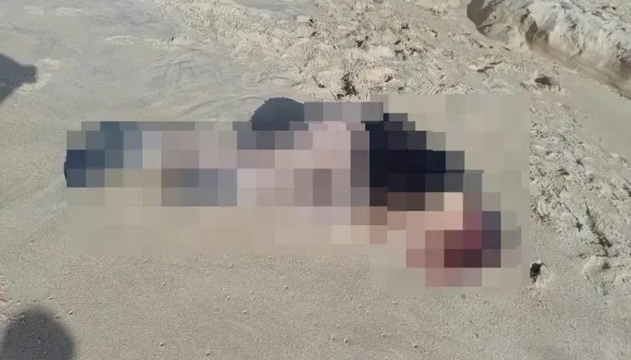 Corpo de homem é encontrado na praia com sinais de violência