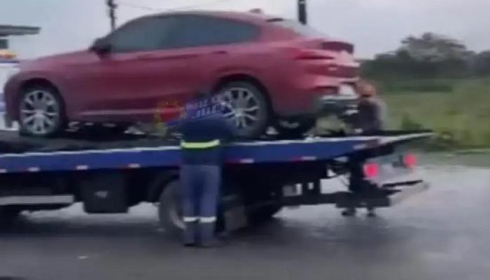 Cristian Bell tem carro apreendido pela PRF devido a IPVA atrasado