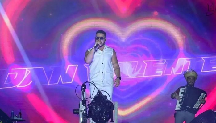 Dan Valente agita o Parque de Exposições com forró autêntico e energia contagiante