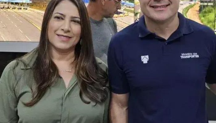 Deputada Cláudia Oliveira e Ministro falam sobre a reforma da Ponte do Rio Jequitinhonha