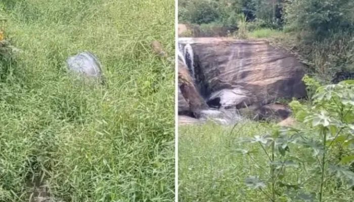 Descarte de lixo afeta a Água Sumida em Itarantim