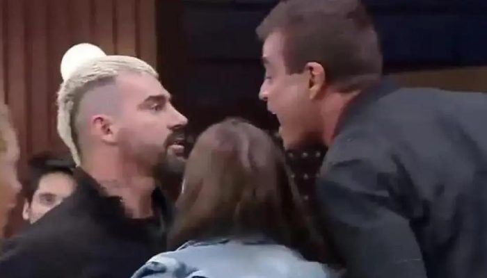 Dhomini e Radamés brigam em Power Couple Brasil: produção intervém