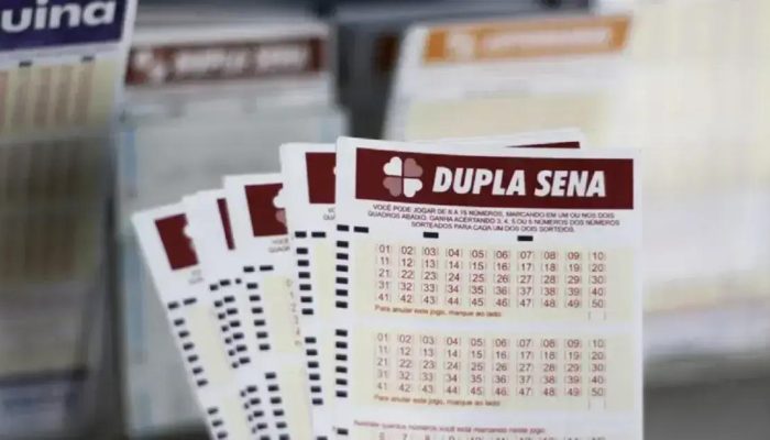 Dupla-Sena 2873: Prêmio de R$ 550 mil acumula; veja números sorteados