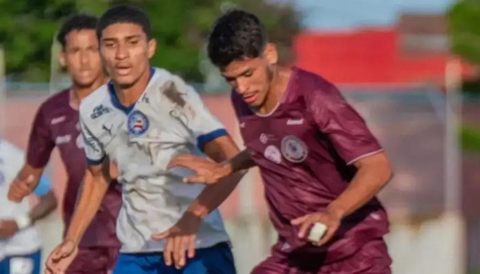 Empate do Bahia com Jacuipense garante liderança no Baianão Sub-20