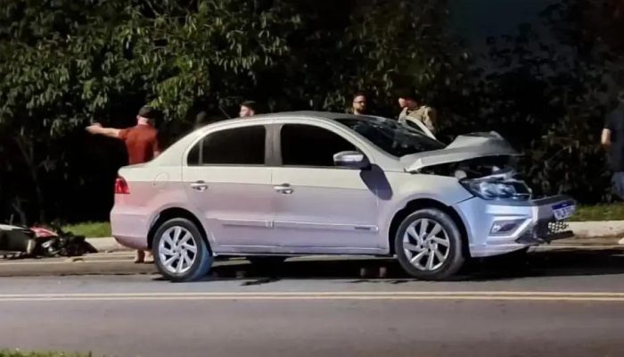 Entregador de aplicativo morre após acidente em Dias d’Ávila