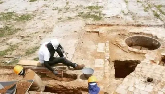 Escavações revelam cemitério de escravizados no complexo da Pupileira