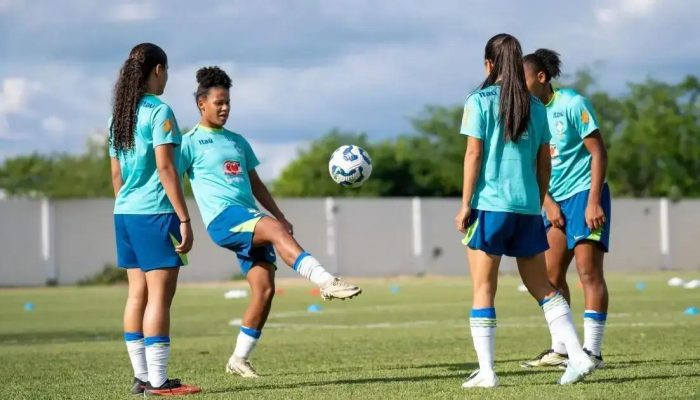 Estreia da Seleção Feminina Sub-17: Brasil enfrenta o Peru no Sul-Americano