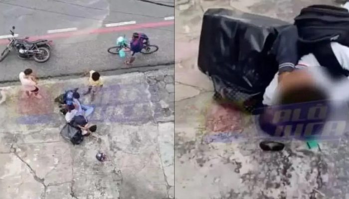 Estudantes rendem assaltante em Amaralina e ajudam na prisão