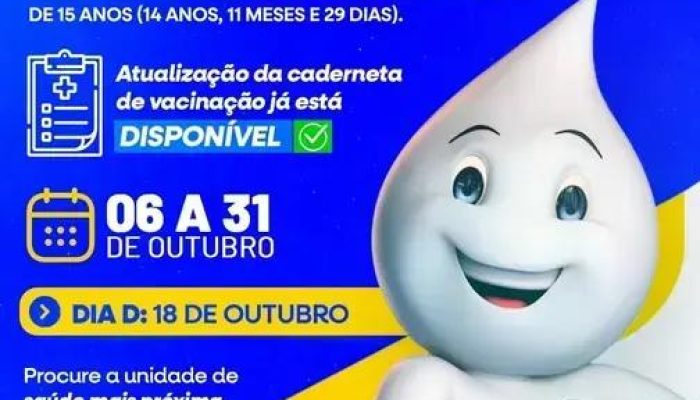 Eunápolis inicia Campanha de Multivacinação para crianças e adolescentes