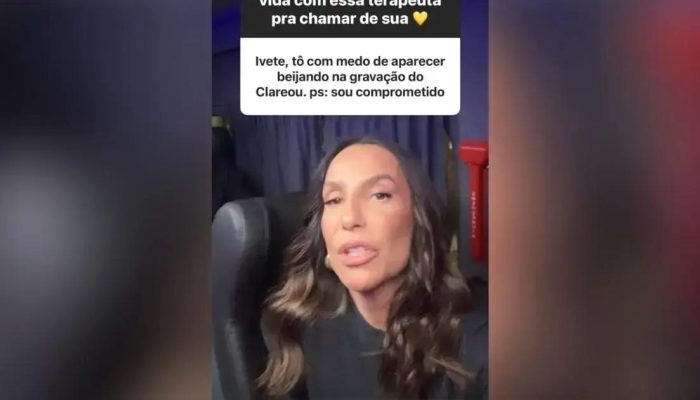 Fã teme aparecer com amante em gravação de Clareou e Ivete provoca