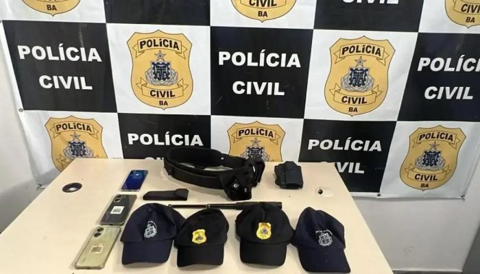 Falso policial preso por extorsão em Muritiba