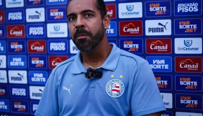 Felipe Freitas comemora evolução do Bahia após vitória no Brasileirão Feminino