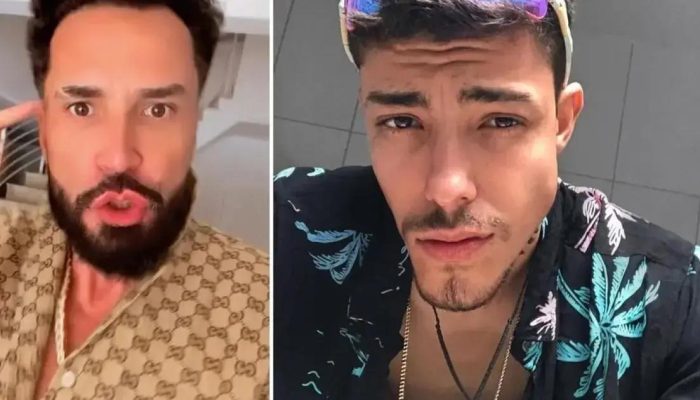 Filho de Latino se compara a P.Diddy e os dois se preparam para um processo