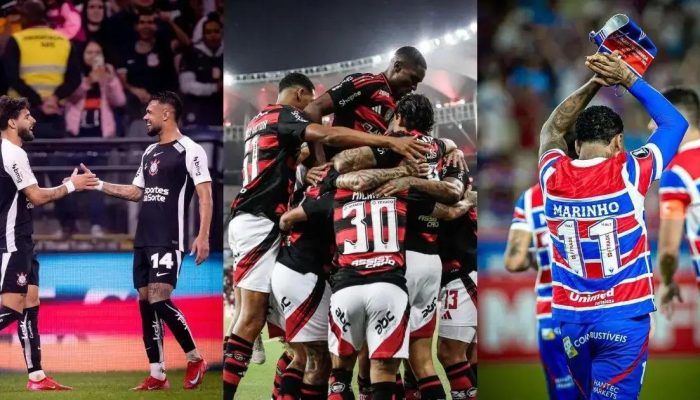 Flamengo e Corinthians avança na Copa do Brasil; Fortaleza eliminado