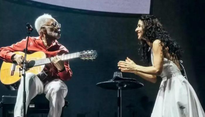 Gilberto Gil e Marisa Monte lançam versão ao vivo de 'A Paz'